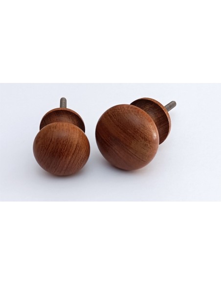 Pomo caoba liso