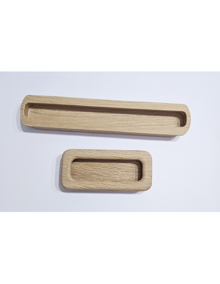 Tirador uñero de madera