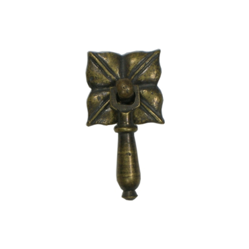 tirador bronce envejecido