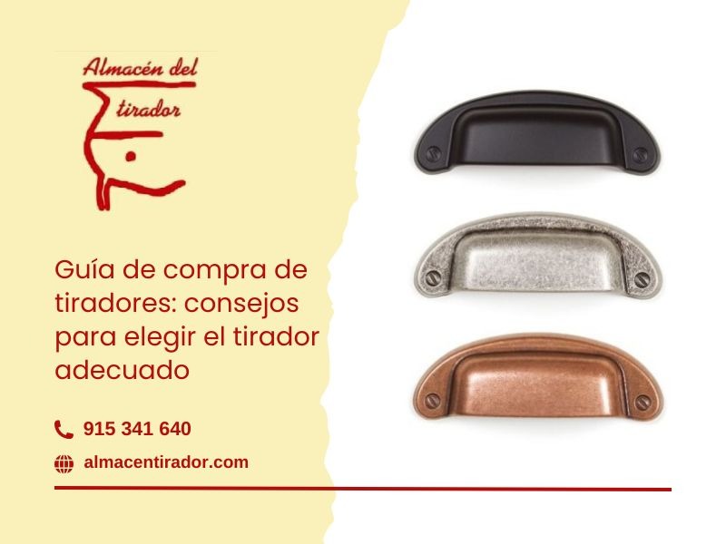 Guía de compra de tiradores: consejos para elegir el tirador adecuado